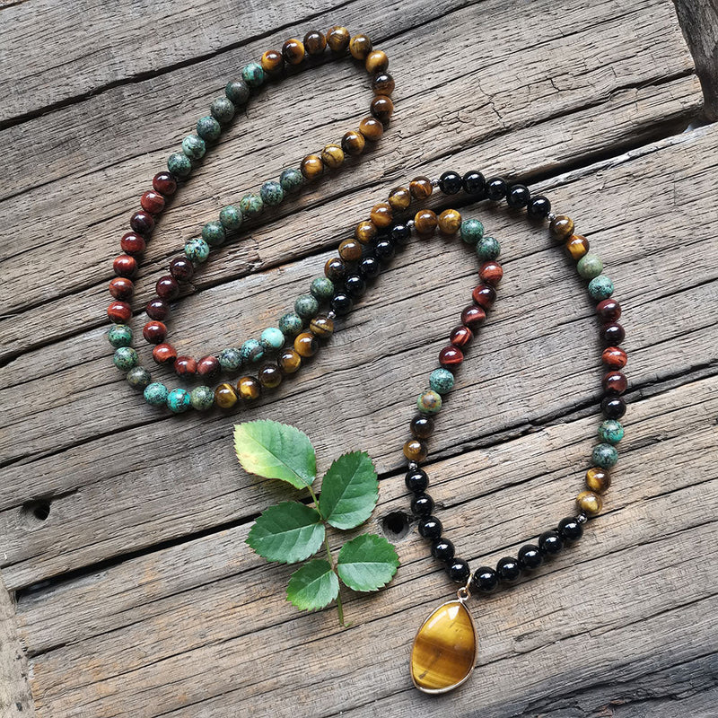 Malas en Pierres Naturelles - L'Arbre des Chakras