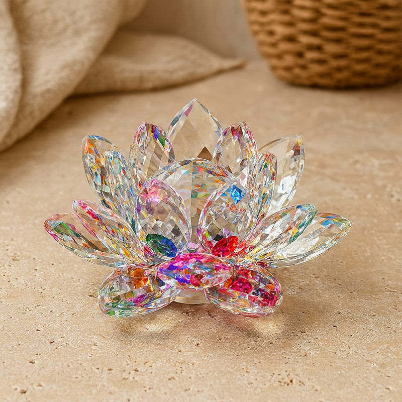 Fleur de Lotus en Cristal