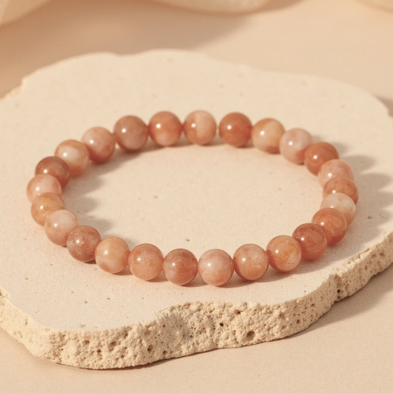 Bracelet "Joie de l'être" en Pierre de Soleil