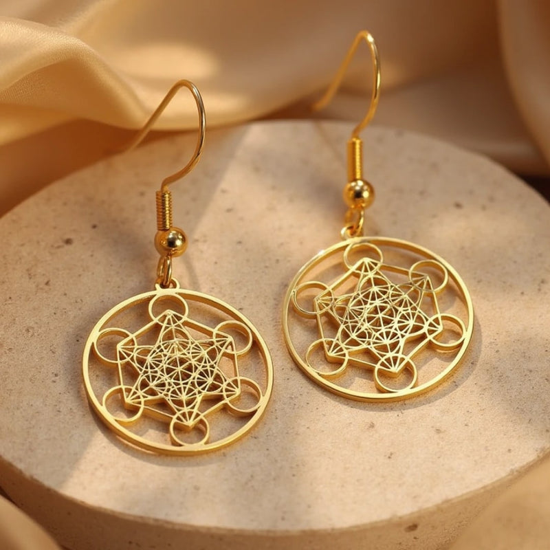 Boucles d'Oreilles Métatron