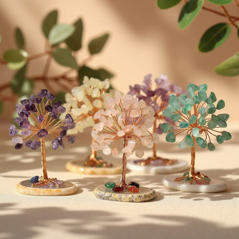 Arbre Feng Shui "Harmonie" en Pierres Naturelles