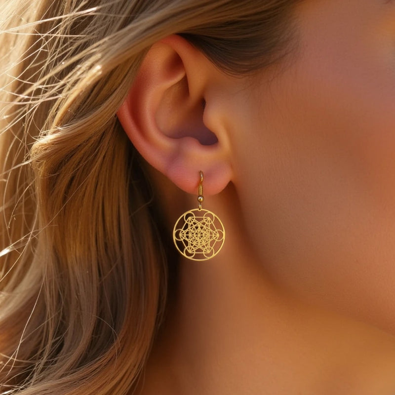 Boucles d'Oreilles Métatron