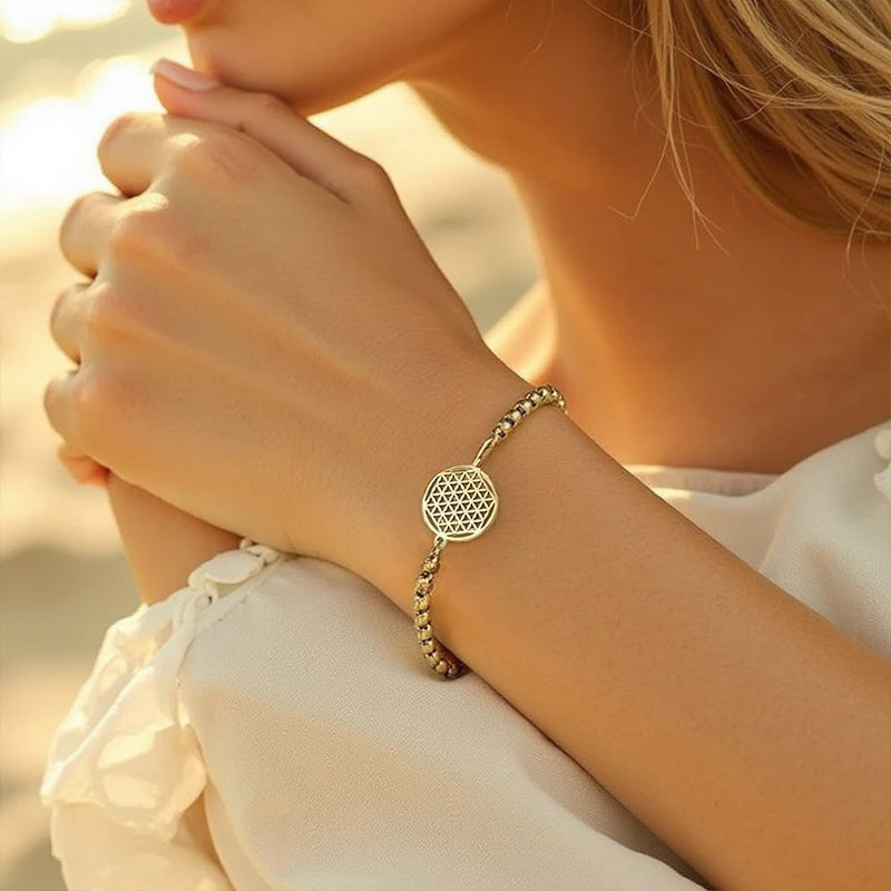 Bracelet "Fleur de vie"