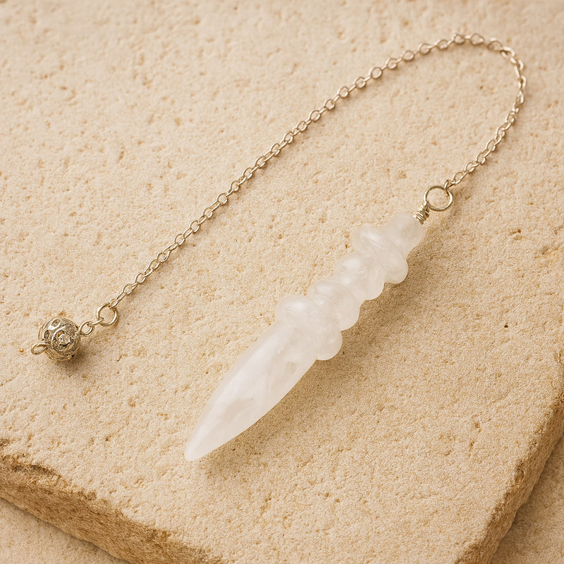 Pendule Radiesthésie en Pierre Naturelle