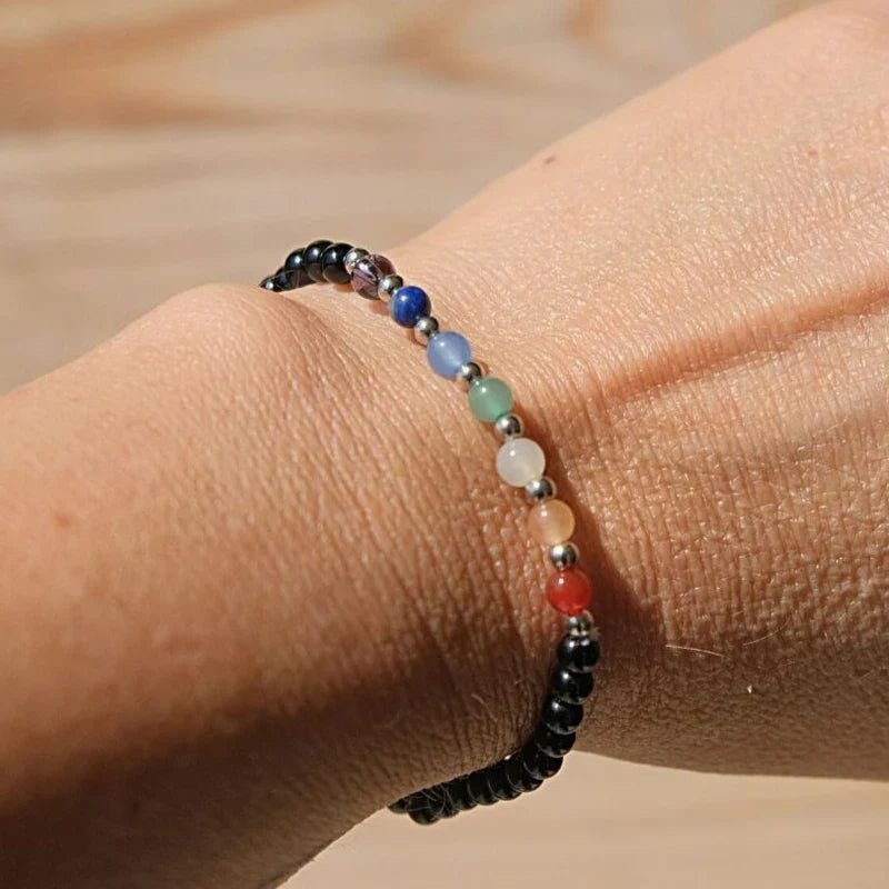 À quel bras faut-il porter un bracelet 7 chakras ?