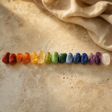 Choisir une pierre selon sa couleur : le guide des teintes