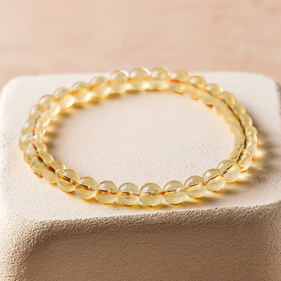 Bracelet "Éclat de Prospérité" en Citrine - 18cm - L'Arbre des Chakras