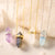 Pendentif Pointe "Harmonie Intérieure" en Pierres Naturelles