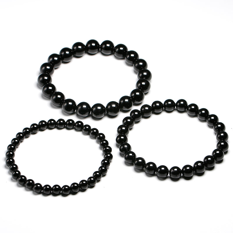 Bracelet "Rempart" en Tourmaline Noire - - L'Arbre des Chakras