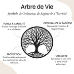 Boucles d’Oreilles Arbre de Vie "Éclat Intemporel" - - L'Arbre des Chakras