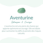 Bracelet "Opportunité" en Aventurine -  - L'Arbre des Chakras