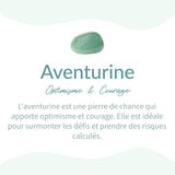 Bracelet "Opportunité" en Aventurine -  - L'Arbre des Chakras