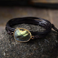 Bracelet "Libération" en Labradorite -  - L'Arbre des Chakras