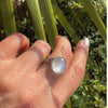 Bague Ajustable "Clarté de l’Âme" en Pierre de Lune - - L'Arbre des Chakras