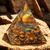 Orgonite  "Force & Lumière" en Oeil de Tigre