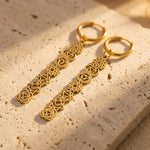 Boucles d'Oreilles Symboles des 7 Chakras - - L'Arbre des Chakras