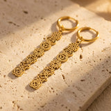 Boucles d'Oreilles Symboles des 7 Chakras - - L'Arbre des Chakras