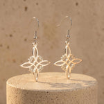 Boucles d'Oreilles "Protection Enchantée" en Noeud de Sorcière - - L'Arbre des Chakras