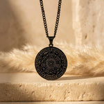 Pendentif Sceau des 7 Archanges - Noir - L'Arbre des Chakras