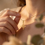 Collier Bouclier Noeud de Sorcière - - L'Arbre des Chakras