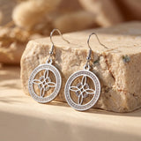 Boucles d’Oreilles “Nœud de Sorcière Sacré” - - L'Arbre des Chakras