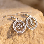Boucles d’Oreilles “Nœud de Sorcière Sacré” - - L'Arbre des Chakras
