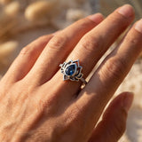 Bague Ajustable "Éveil de Lotus" - - L'Arbre des Chakras