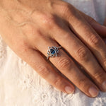 Bague Ajustable "Éveil de Lotus" - - L'Arbre des Chakras