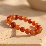 Bracelet en Cornaline - - L'Arbre des Chakras