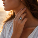 Bague "Lune Intuitive" en Pierre de Lune - - L'Arbre des Chakras