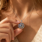 Pendentif Rosace Mystique en labradorite - - L'Arbre des Chakras