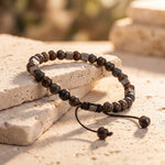 Bracelet "Stabilité Intérieure" en Jaspe - - L'Arbre des Chakras