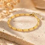 Bracelet "Mois Sacré" – Pierre de Naissance - Novembre - Citrine - L'Arbre des Chakras