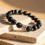 Bracelet "Guidance Intérieure" en Œil de Faucon