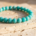 Bracelet "Nouveau Rivage" en Amazonite
