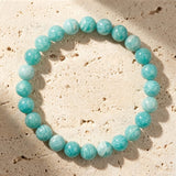 Bracelet "Nouveau Rivage" en Amazonite