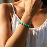 Bracelet "Nouveau Rivage" en Amazonite