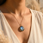 Pendentif "Élégance" en Labradorite