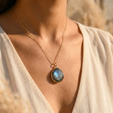 Pendentif "Élégance" en Labradorite