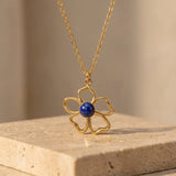 Pendentif "Floréa" en Pierres Naturelles