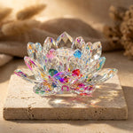 Fleur de Lotus Milles Reflets en Cristal