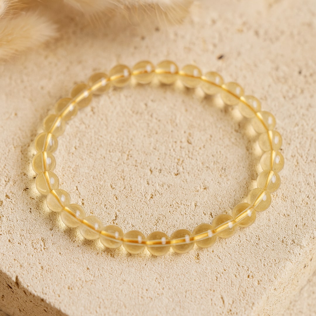 Bracelet "Éclat de Prospérité" en Citrine