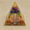 Orgonite Sérénité "7 Chakras" - - L'Arbre des Chakras