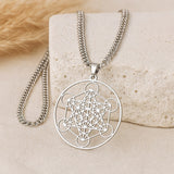 Pendentif Métatron - Argent - L'Arbre des Chakras