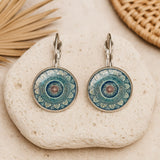 Boucles d'Oreilles "Mandala" - Argent - L'Arbre des Chakras