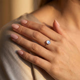 Bague Ajustable "Clarté de l’Âme" en Pierre de Lune - - L'Arbre des Chakras