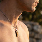 Pendentif "Élégance & Puissance" en Pierre Naturelle - - L'Arbre des Chakras