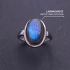 Bague "Satya" en Labradorite -  - L'Arbre des Chakras