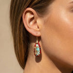 Boucles d'Oreilles Larmes en Jaspe - - L'Arbre des Chakras