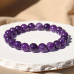 Bracelet "Apaisement" en Améthyste - - L'Arbre des Chakras